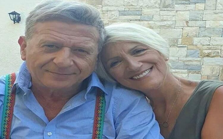 Ο Κώστας Κόκλας αποχαιρετά την Καίτη Κωνσταντίνου με μια συγκινητική φωτογραφία