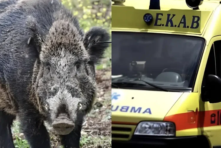 Κυνηγός δέχτηκε επίθεση από αγριογούρουνο – Στο νοσοκομείο ο άτυχος άνδρας