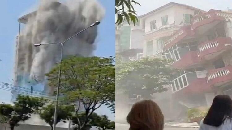 Συγκλονιστικά βίντεο από τα 7,7 Ρίχτερ – Τουλάχιστον 43 εργάτες παγιδευμένοι μετά την κατάρρευση ουρανοξύστη