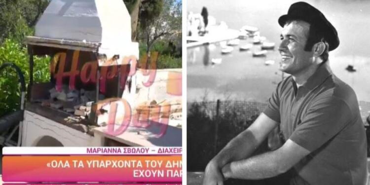 Σπιταρόνα με μεγάλο κήπο: Αυτό ήταν το σπίτι του Δημήτρη Παπαμιχαήλ στο Πόρτο Ύδρα