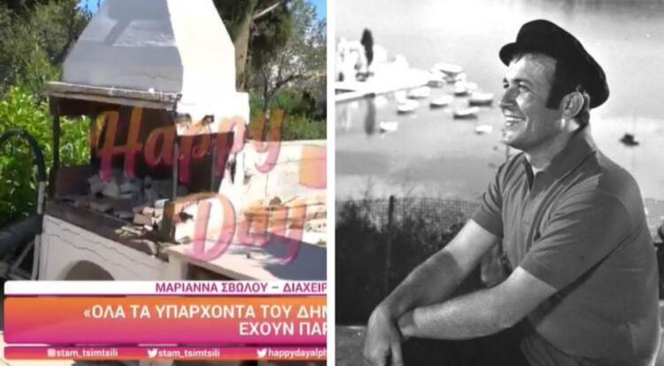 Σπιταρόνα με μεγάλο κήπο: Αυτό ήταν το σπίτι του Δημήτρη Παπαμιχαήλ στο Πόρτο Ύδρα