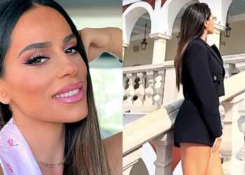 Με μίνι φούστα η Μαρία Αντωνά: Σούσουρο με φωτογραφία της στην Παναγία της Τήνου – Έκλεισε τα σχόλια στο Instagram