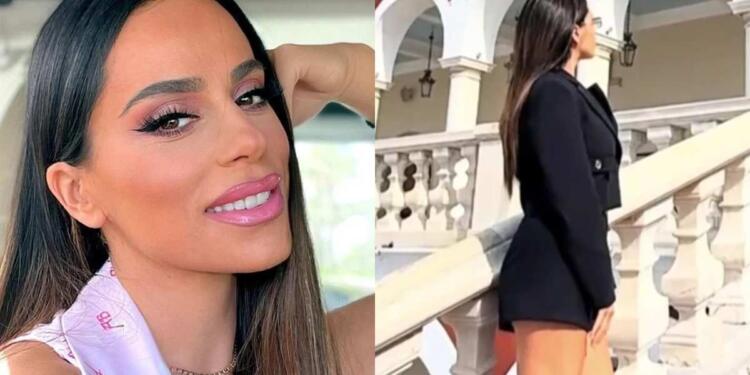 Με μίνι φούστα η Μαρία Αντωνά: Σούσουρο με φωτογραφία της στην Παναγία της Τήνου – Έκλεισε τα σχόλια στο Instagram