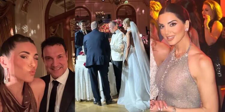 Γάμος γεμάτος λάμψη στη showbiz: Η κεφάτη Τσιμτσιλή στο πλευρό του Σοφού και τα φιλιά της Σιαμπάνη με τον Σταθοκωστόπουλο