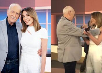 «Η φωνή σου έγινε συνώνυμο του πρωινού για 34 χρόνια»: Το συγκινητικό αντίο της Στεφανίδου στον Παπαδάκη