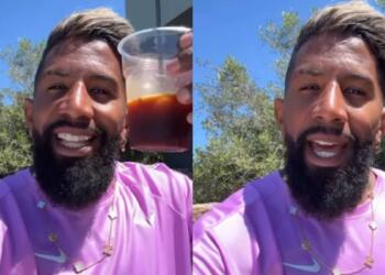 «Την ελληνική υπηκοότητα τώρα»: Ο Ροντινέι μας εύχεται καλό Πάσχα με… φρέντο (video)