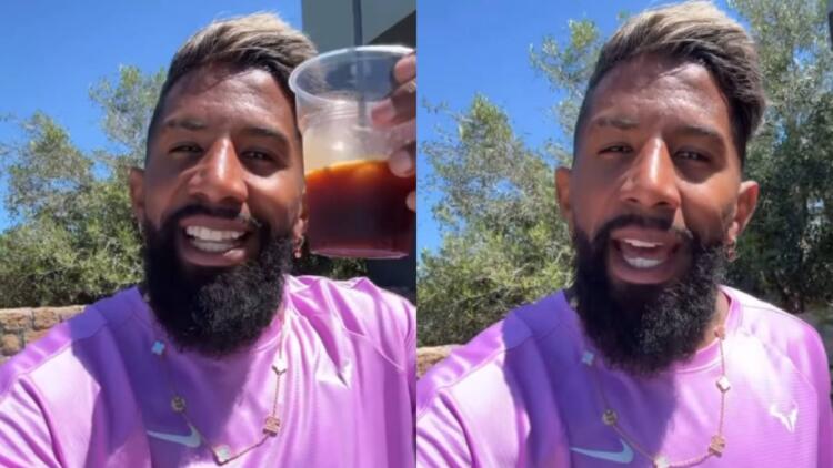 «Την ελληνική υπηκοότητα τώρα»: Ο Ροντινέι μας εύχεται καλό Πάσχα με… φρέντο (video)