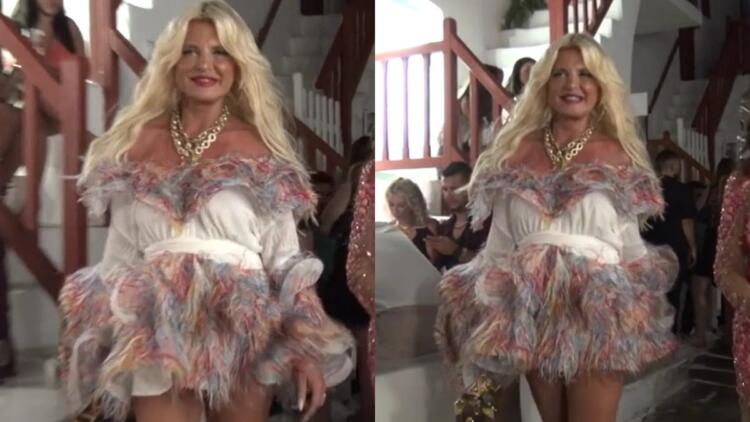 Σιγά μη σκάσει για τον Πατούλη η Μαρίνα Σταυράκη: Το κοντό της φόρεμα έκανε άπαντες στη Μύκονο να… γυρίσουν τα κεφάλια τους