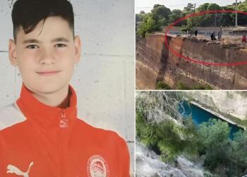 Ο τραγικός θάνατος του 14χρονου Βαγγέλη – Έπεσε στο κενό από την Διώρυγα Κορίνθου