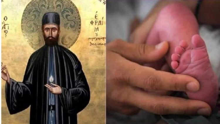 «Εγώ θα μείνω να προσέχω το μωρό, εσύ φύγε»: Συγκλονιστικό “θαύμα” του Αγίου Εφραίμ που έσωσε μωρό από σίγουρο θάνατο – Η μαρτυρία μητέρας που ανατριχιάζει