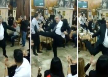 «Αξιοζήλευτο» ζεϊμπέκικο από τον Γιώργο Πατούλη: Ο μερακλίδικος χορός του έχει 4.739.660 views (video)