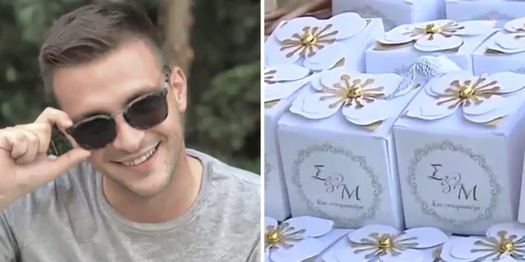 Με λευκά λουλούδια και τις μπομπονιέρες του γάμου του, το τελευταίο αντίο στον 30χρονο Στέφανο που πνίγηκε στη Λευκάδα