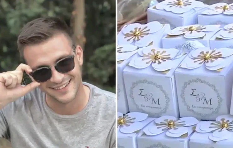 Με λευκά λουλούδια και τις μπομπονιέρες του γάμου του, το τελευταίο αντίο στον 30χρονο Στέφανο που πνίγηκε στη Λευκάδα