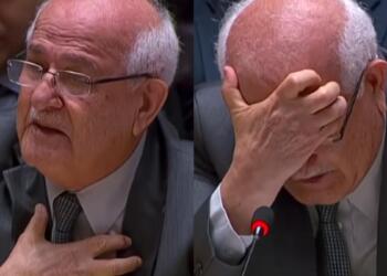 Ξέσπασε σε κλάματα ο πρέσβης της Παλαιστίνης στον ΟΗΕ: «Πόσα ακόμα θέλετε;»