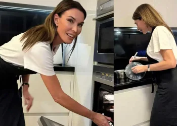 Χρυσοχέρα η Τατιάνα Στεφανίδου μαγείρεψε ολομόναχη χοιρινό ψαρονέφρι με αποξηραμένα δαμάσκηνα, βερίκοκα και σάλτσα κρασιού με αστεροειδή γλυκάνισο