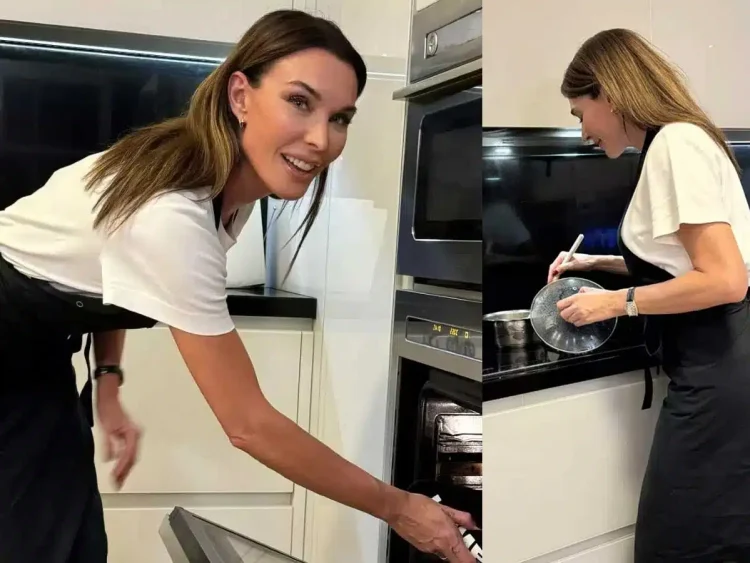 Χρυσοχέρα η Τατιάνα Στεφανίδου μαγείρεψε ολομόναχη χοιρινό ψαρονέφρι με αποξηραμένα δαμάσκηνα, βερίκοκα και σάλτσα κρασιού με αστεροειδή γλυκάνισο