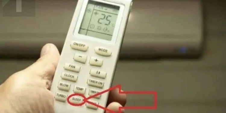 Το τηλεχειριστήριο του κλιματιστικού διαθέτει ένα μικρό κουμπί: Το πάτημα και η χρήση του είναι σαν να βρίσκεις έναν θησαυρό