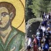 Εύβοια: Χιλιάδες κόσμου περπατούν 20 χιλιόμετρα για τάμα στον Άγιο Ιωάννη Ρώσο