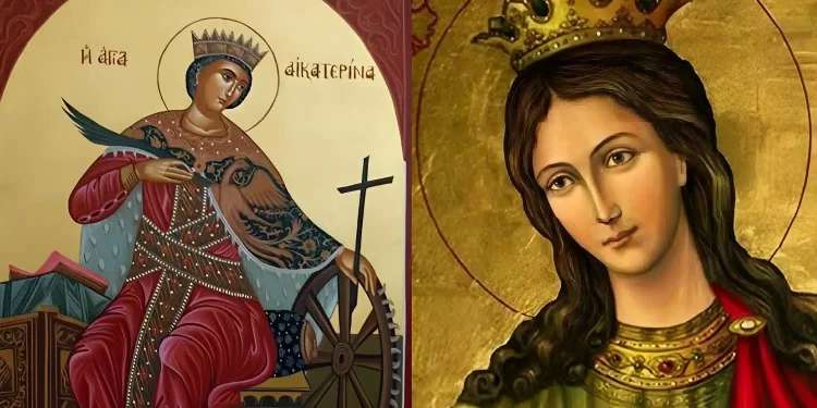 Αγία Αικατερίνη: Το όραμα με την Παναγία, το δαχτυλίδι και τα βασανιστήρια