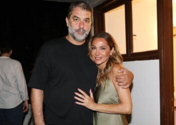 Τρίτο πρόσωπο ανάμεσα στον Βασίλη Μπισμπίκη και την Δέσποινα Βανδή – Οι φωτογραφίες που πρόδωσαν τον ηθοποιό