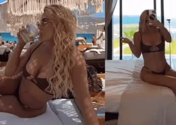 Η Ιωάννα Τούνη ξεκίνησε τις διακοπές της στη Μύκονο: «Όλο τον χειμώνα αυτό περίμενα»