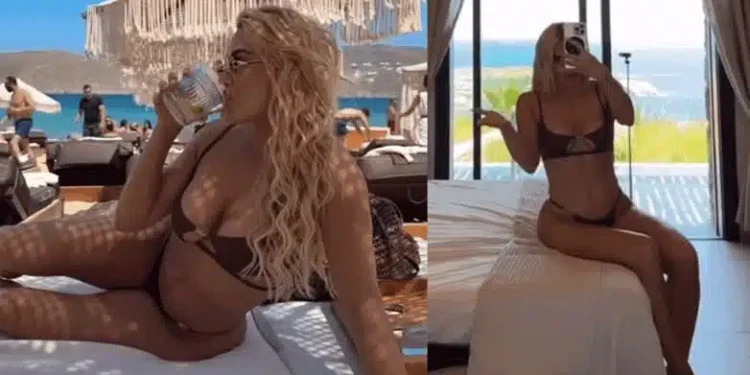 Η Ιωάννα Τούνη ξεκίνησε τις διακοπές της στη Μύκονο: «Όλο τον χειμώνα αυτό περίμενα»