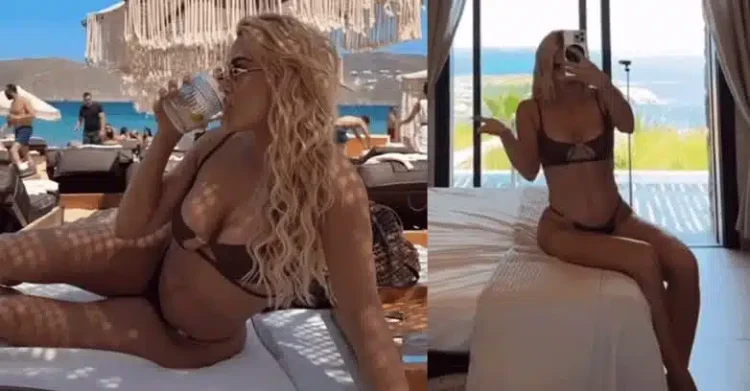 Η Ιωάννα Τούνη ξεκίνησε τις διακοπές της στη Μύκονο: «Όλο τον χειμώνα αυτό περίμενα»