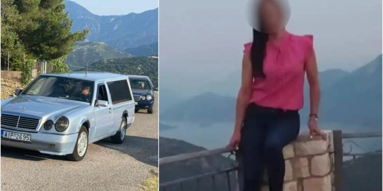 Ούρλιαζε ο σύζυγος της Άννας στην κηδεία: Απαρηγόρητα όλα τα παιδιά της άτυχης γυναίκας που δολοφονήθηκε στην Αμφιλοχία