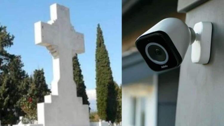 Έβαλε κρυφή κάμερα στον τάφο του άντρα της και «πάγωσε» με αuτό που είδε το επόμενο πρωί!