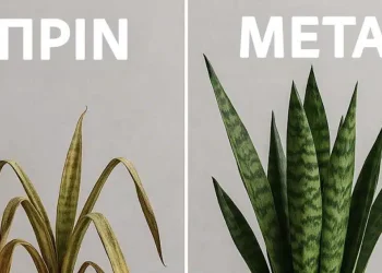 Η γιαγιά μου έμαθε αυτό το κόλπο για να έχω ζωντανά φυτά χωρίς καμία προσπάθεια