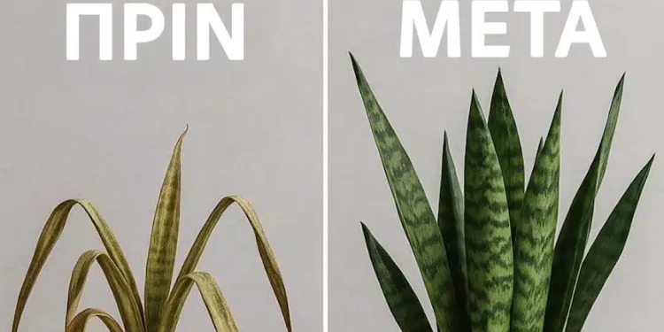 Η γιαγιά μου έμαθε αυτό το κόλπο για να έχω ζωντανά φυτά χωρίς καμία προσπάθεια