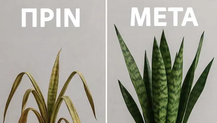 Η γιαγιά μου έμαθε αυτό το κόλπο για να έχω ζωντανά φυτά χωρίς καμία προσπάθεια