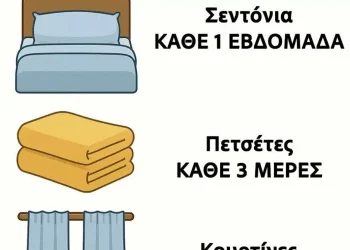 Οι περισσότεροι το κάνουν αυτό λάθος. Δείτε πόσο συχνά πρέπει να ανανεώνετε τα πάντα