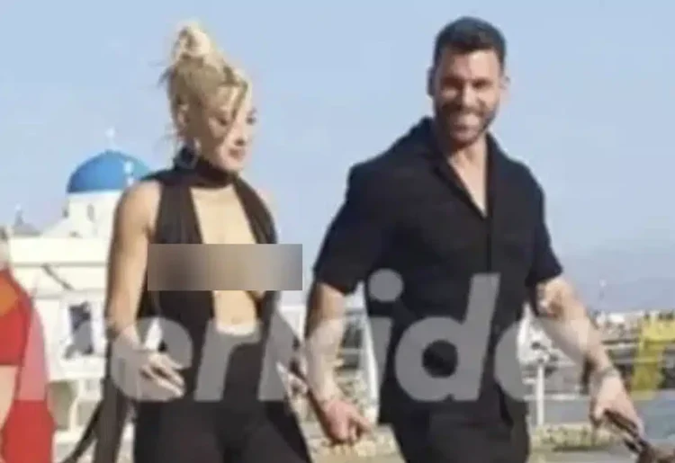 Ιωάννα Τούνη – Στάθης Σχίζας χεράκι-χεράκι στη Μύκονο – Τους εντόπισε ο φακός