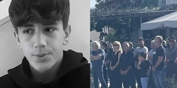 Τελέστηκε η κηδεία του 14χρονου Σπύρου που έχασε τη ζωή του στον ποταμό Άραχθο – Στο 1ο σχόλιο