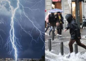 Ετοιμαστείτε, έρχονται βροχές, χαλάζι και ισχυρές καταιγίδες: Τέλος μπάνια και παραλίες