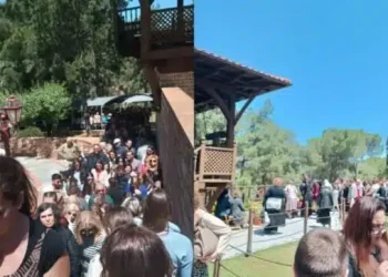 Ουρές πιστών στην Σουρωτή για τη γιορτή του Αγίου Παϊσίου – Δείτε βίντεο