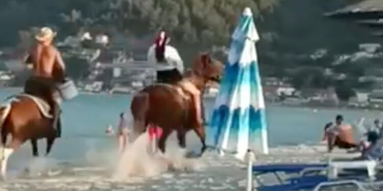 Βίντεο-σοκ με το ποδοπάτημα της 5χρονης από άλογο σε παραλία της Θάσου – «Ακούστηκε σαν τύμπανο»