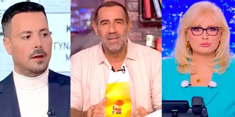 «Αδιανόητη χυδαιότητα»: Ξανά στο στόχαστρο του Αντώνη Κανάκη Πέτρος Κουσουλός και Αγγελική Νικολούλη