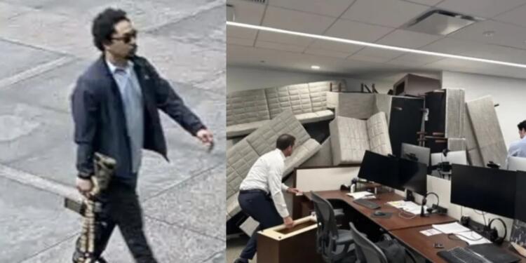 Μακελειό στη Νέα Υόρκη: Υπάλληλοι έφραξαν με καναπέδες την πόρτα για να γλυτώσουν – Φωτογραφία σοκ με τον νεκρό δράστη