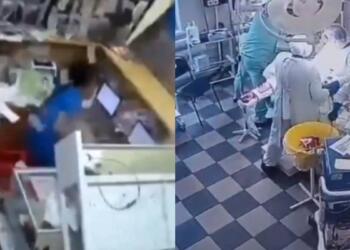 Σεισμός 8,8 Ρίχτερ στη Ρωσία: Η στιγμή που έπιπλα πλακώνουν άνθρωπο – Γιατροί συνεχίζουν το χειρουργείο παρά τις ισχυρές δονήσεις