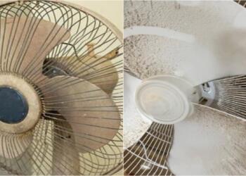 Σκόνη και χνούδια στον ανεμιστήρα: Πως να τον καθαρίσετε σωστά