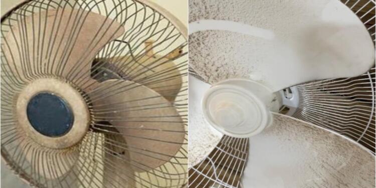 Σκόνη και χνούδια στον ανεμιστήρα: Πως να τον καθαρίσετε σωστά