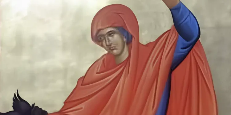 Σημέρα γιορτάζει η Αγία που προστατεύει από το κακό το μάτι και τα δαιμόνια όλους τους Πιστούς