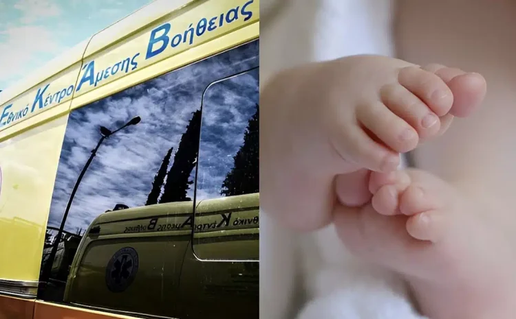 Tpαγωδία:18 μηνών κοpιτσάκι πνίγηκε από σουβλάκι και πέθανε