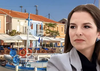 Χαμός στο Φισκάρδο με την Εριέττα Κούρκουλου Λάτση – Οργισμένη φώναζε σε Ισραηλινό «Πηγαίντε πίσω στη χώρα σας!»