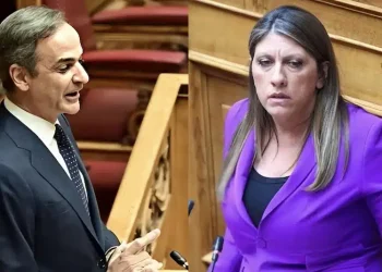 O κακός χαμός με Μητσοτάκη και Κωνσταντοπούλου μέσα στη βουλή – «Μην γκαρίζετε!»