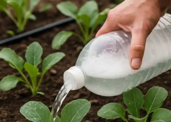 Το σαπουνόνερο είναι το μυστικό του κηπουρού, να γιατί