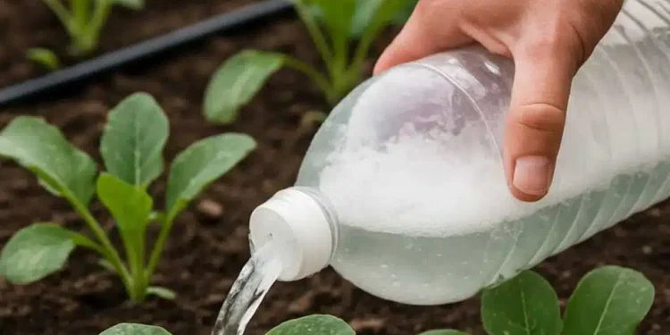 Το σαπουνόνερο είναι το μυστικό του κηπουρού, να γιατί