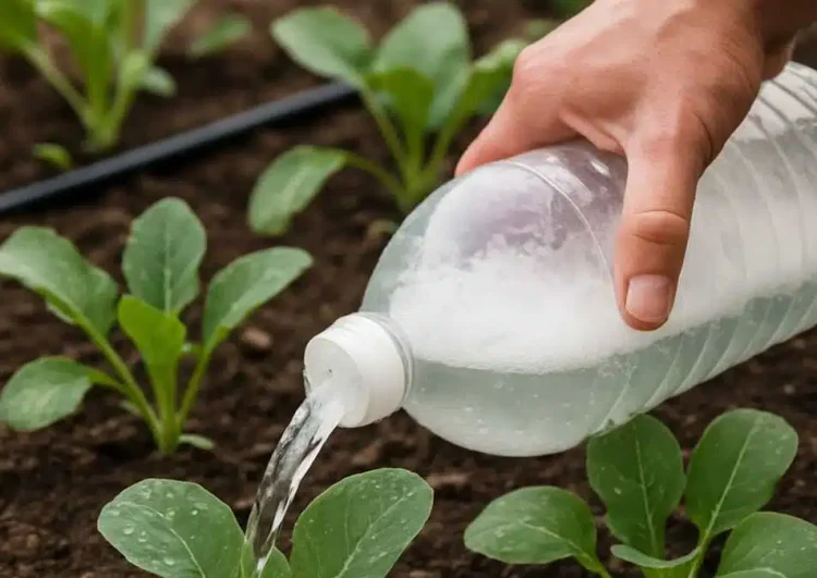 Το σαπουνόνερο είναι το μυστικό του κηπουρού, να γιατί